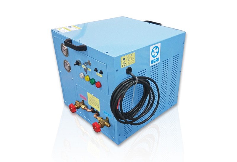 使用制冷剂回收设备的安全注意事项